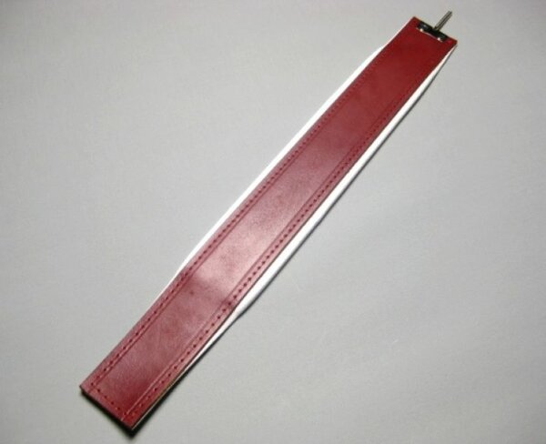 bass strap w. screw 96 bass - SLM103/S 2-color red/white 5 cm