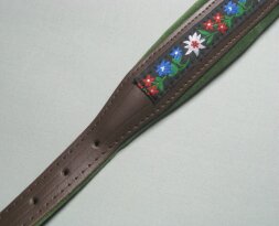 accordion shoulder strap 96 bass - SLM004/Folklore Green