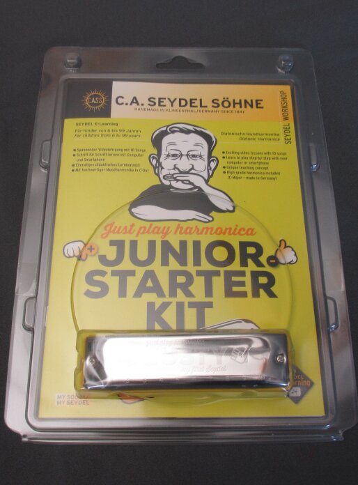 Harmonica Seydel Junior Starter Kit - C, 33,95