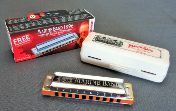 Mundharmonika Hohner Marine Band 1896 - Eb