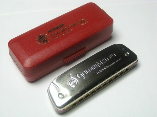 Harmonica Hohner Golden Melody - diffèrents tons A