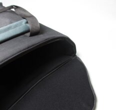 Akkordeonrucksack 72 Bass - TECH075  schwarz/grau