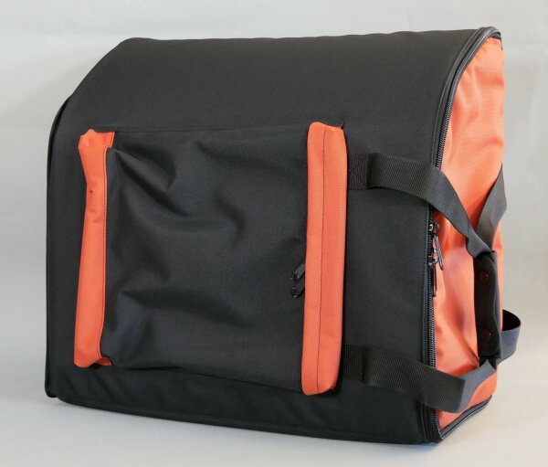 Akkordeonrucksack 96 Bass - TECH075 schwarz/ zimt