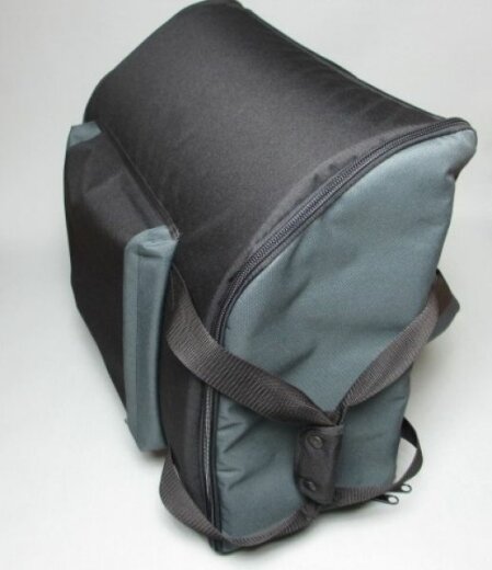 Akkordeonrucksack 96 Bass - TECH075 schwarz/grau