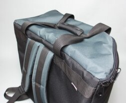 Akkordeonrucksack 96 Bass - TECH075 schwarz/grau