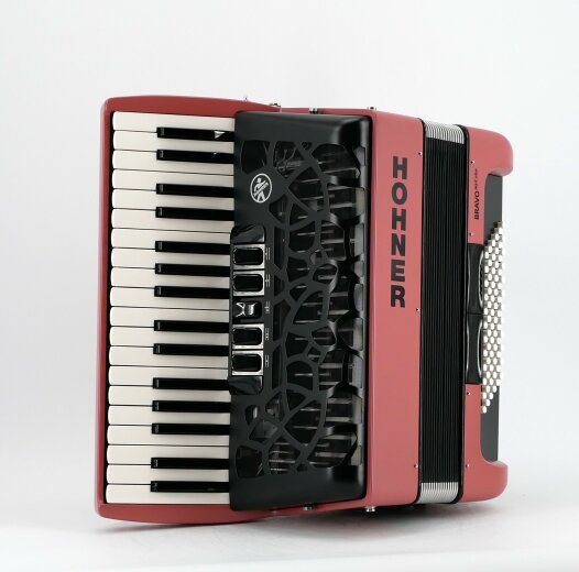 Hohner Bravo III 72 my color   fire